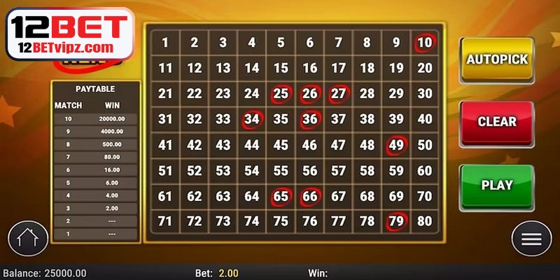 Bật mí cách chơi Keno dễ thắng từ cao thủ lâu năm