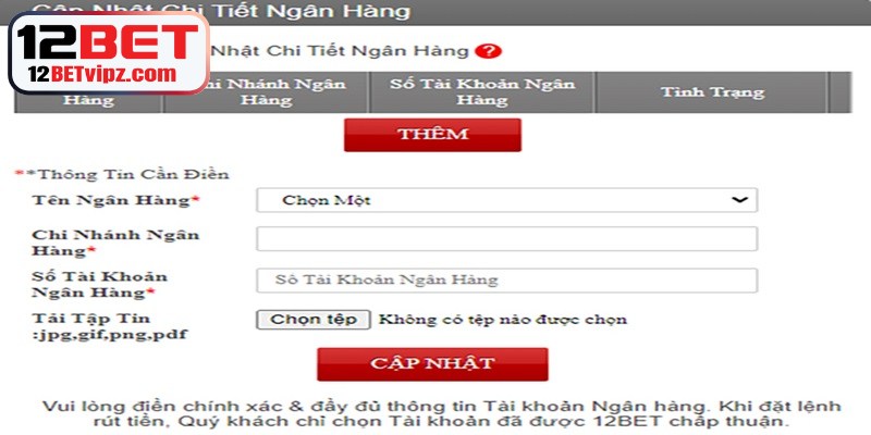 Lợi ích khi thực hiện sao kê tài khoản 12BET